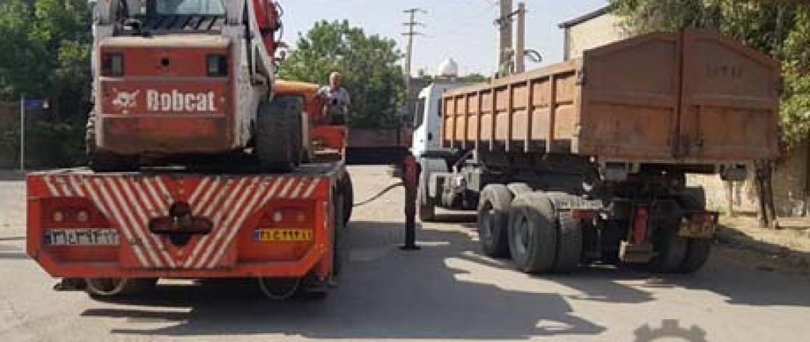 ارسال جرثقیل